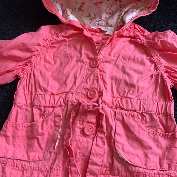 Floral Pink Baby Dress - Picture 3 of 7